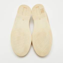 Pre Owned Loro Piana Summer Charms Walk Size 32 Pink Suede Loafers