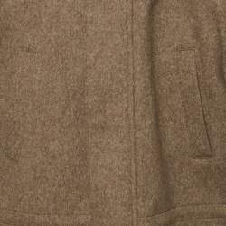 مملوكة مسبقًا Loro Piana Brown Cashmere Icer Parka Jacket 10Yrs