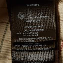 مملوكة مسبقًا Loro Piana Brown Cashmere Icer Parka Jacket 10Yrs