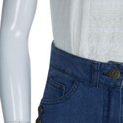 Little Marc Jacobs Indigo Denim Mini Skirt 10 Yrs