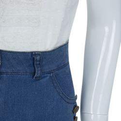 Little Marc Jacobs Indigo Denim Mini Skirt 10 Yrs