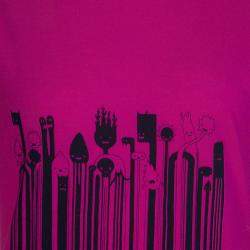 Little Marc Jacobs Pink Printed  Long Sleeve T-Shirt 8 Yrs