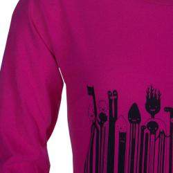 Little Marc Jacobs Pink Printed  Long Sleeve T-Shirt 8 Yrs