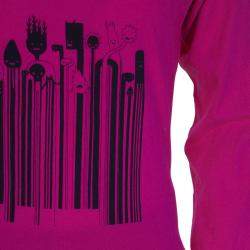 Little Marc Jacobs Pink Printed  Long Sleeve T-Shirt 8 Yrs