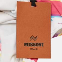 مملوكة مسبقًا Missoni Kids Multicolor Printed Jersey Swimsuit Size 8 Yrs