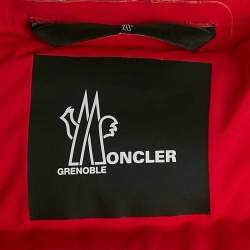 Moncler Grenoble Kids Black Nylon Zip-Up Puffer Jacket 4 Yrs