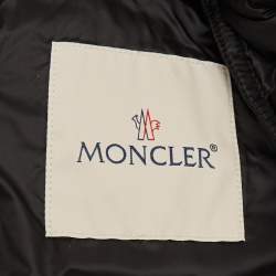 مملوكة مسبقًا Moncler Kids Black Synthetic Down Gilet 4Yrs