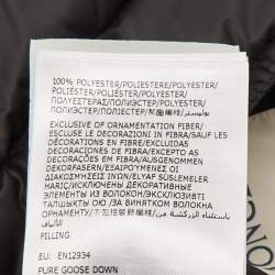 مملوكة مسبقًا Moncler Kids Black Synthetic Down Gilet 4Yrs