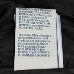 Pre Owned Moncler Black Quilted Nylon Hooded Jumpsuit Ski Jacket 14Y