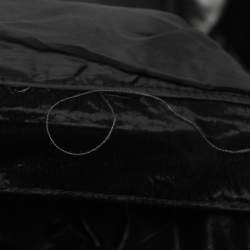 Pre Owned Moncler Black Quilted Nylon Hooded Jumpsuit Ski Jacket 14Y