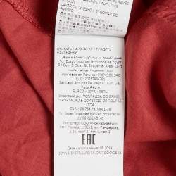 Monnalisa Kids Red Tulle Flared Mini Skirt 12 Yrs 