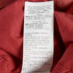 Monnalisa Kids Red Tulle Flared Mini Skirt 12 Yrs 