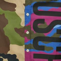 Moschino Teen Multicolor Printed Cotton Shirt 12 Yrs