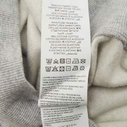 Moschino Teen Grey Teddy Print Cotton Crewneck Sweatshirt 14 Yrs 