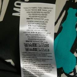 Pre Owned Moschino Black Printed Synthetic Sleeveless Dress 12 Yrs