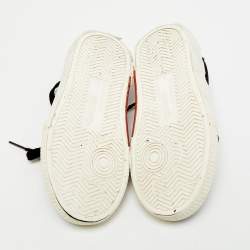 Pre Owned حذاء رياضي قماش أسود أوف وايت مبركن مقاس 26