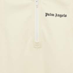 مملوكة مسبقًا بالم أنجلز كيدز فستان رياضي تراك كريمي بحواف قوس قزح 6 سنوات