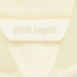 مملوكة مسبقًا بالم أنجلز كيدز فستان رياضي تراك كريمي بحواف قوس قزح 6 سنوات