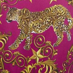 Pre Owned Phillip Plein Junior Pink Printed Silk Sleeveless Dress 12 Yrs