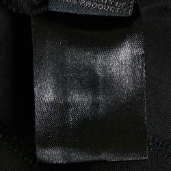Pre Owned Philipp Plein Junior Black Printed Cotton Stud Detail T-Shirt 6 Yrs