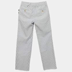 Polo Ralph Lauren Kids Blue Stripe Cotton Trousers 5 Yrs