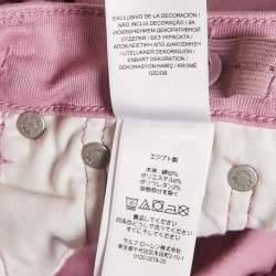 Pre Owned Polo Ralph Lauren Kids Purple Denim Skinny Jeans 8 Yrs/Waist 23"