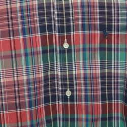 Pre Owned Polo Ralph Lauren Kids Multicolor Checks Cotton Shirt 3Yrs