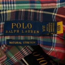 Pre Owned Polo Ralph Lauren Kids Multicolor Checks Cotton Shirt 3Yrs