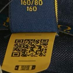 Pre Owned قميص بولو من رالف لورين قطن مخطط وردي بقصة ضيقة وأزرار أمامية مقاس متوسط (ميديوم)