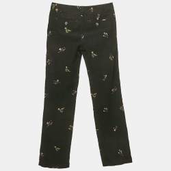 Polo Ralph Lauren Kids Black Bear Print Corduroy Pants 10 Yrs