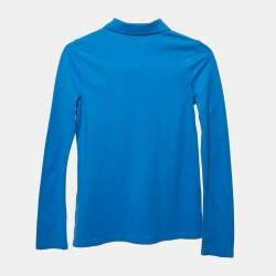 Polo Ralph Lauren Kids Cirrus Blue Cotton Pique Polo T-Shirt XL (16)