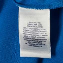Polo Ralph Lauren Kids Cirrus Blue Cotton Pique Polo T-Shirt XL (16)