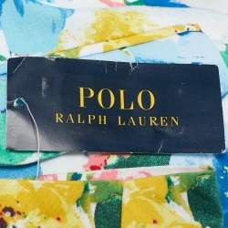 Polo Ralph Lauren Kids Multicolor Floral Print Cotton Blazer 7 Yrs