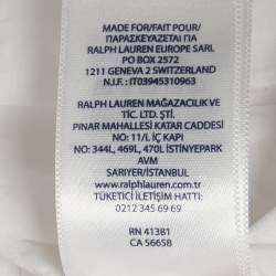 Polo Ralph Lauren Kids White Broderie Anglaise Cotton Skirt and Top Set 6 Yrs 
