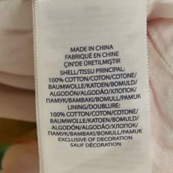 Pre Owned Polo Ralph Lauren Kids Pink/Yellow Floral Print Cotton Dress 6 Yrs