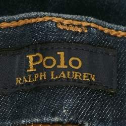 Pre Owned Polo Ralph Lauren Kids Blue Denim Aubrie Pull On Jeans 16Yrs/Waist 26"