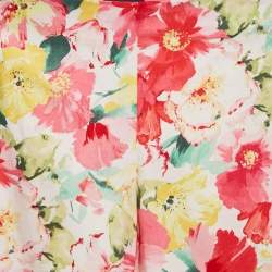 Pre Owned Polo Ralph Lauren Kids Multicolor Floral Print Cotton Pants 14Yrs
