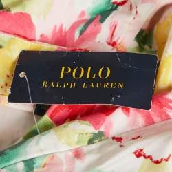 Pre Owned Polo Ralph Lauren Kids Multicolor Floral Print Cotton Pants 14Yrs