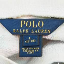 Pre Owned Polo Ralph Lauren Kids Multicolor Floral Print Sweatshirt L/12-14Yrs