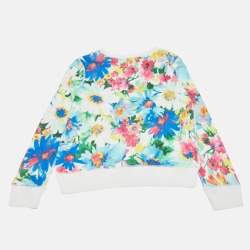Pre Owned Polo Ralph Lauren Kids Multicolor Floral Print Sweatshirt L/12-14Yrs