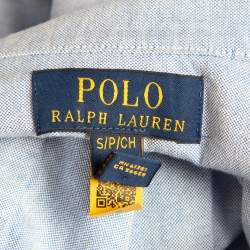 Polo Ralph Lauren Blue Cotton Button Front Shirt 8Yrs