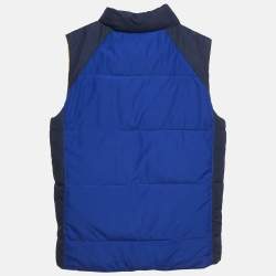Polo Ralph Lauren Kids Blue/Yellow Synthetic Reversible Puffer Vest 6 Yrs 