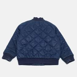 Pre Owned <p>جاكيت بولو رالف لورين أزرق بحري مبطن بسحاب أمامي صناعي 2 سنة</p>