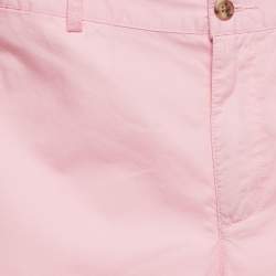 Pre Owned Polo Ralph Lauren Boys Pink Logo Embroidered Cotton Trousers 20 Yrs 
