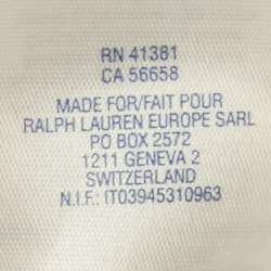 Pre Owned Polo Ralph Lauren Kids Orange Cotton Polo T-Shirt XL/18-20 Yrs