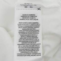 Pre Owned Polo Ralph Lauren Kids White Printed Jersey T-Shirt M/8-10Yr
