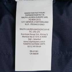 Pre Owned Polo Ralph Lauren Kids Red/Navy Blue Synthetic Reversible Gilet 7Yrs