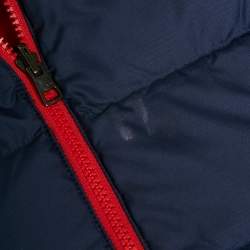Pre Owned Polo Ralph Lauren Kids Red/Navy Blue Synthetic Reversible Gilet 7Yrs