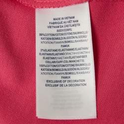 Pre Owned Polo Ralph Lauren Kids Pink Pique Cotton T-Shirt 12-14 Yrs 
