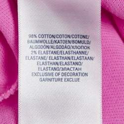 Polo Ralph Lauren Kids Pink Logo Embroidery Cotton Pique Dress L (12-14)